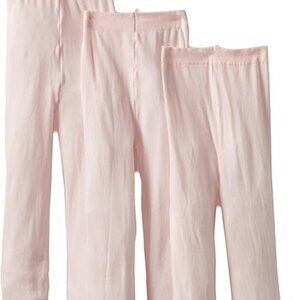 Jefferies 1-Pair Socks Girls 4-6 YEARS  Smooth Skin Tights Pink NWT